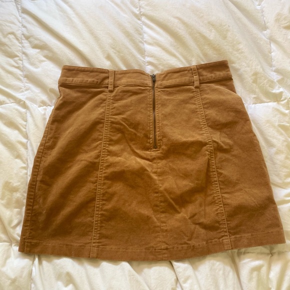 Boho mini skirt in brown, adorable! - Picture 4 of 4